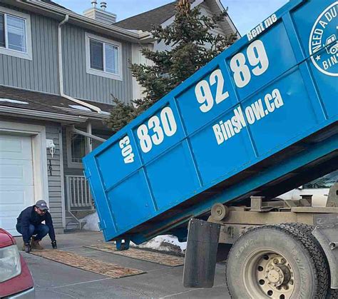 drop off garbage bins calgary.